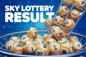 sky lottery result