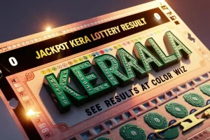 Jackpot Kerala Lottery Result